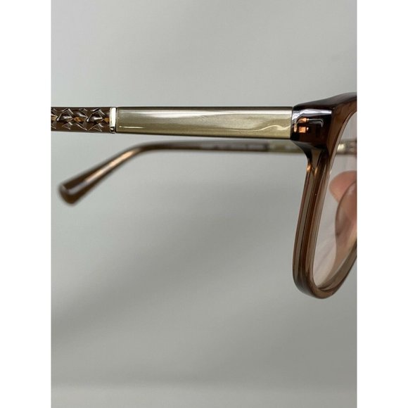 Cole Haan Eyeglasses CH5001 (231) Crystal Brown 54 [] 15 135 Flex Hinges Demos - Picture 6 of 11